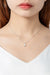 1.5 Carat Moissanite Pendant 925 Sterling Silver Necklace - Sofia Valdelli