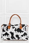Animal Print Brushed Weekender Bag - Sofia Valdelli