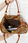 Animal Print Brushed Weekender Bag - Sofia Valdelli