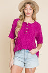BOMBOM At The Fair Animal Textured Top - Sofia Valdelli