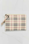 Carry Your Love Plaid Wristlet - Sofia Valdelli