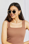 Cat-Eye Acetate Frame Sunglasses - Sofia Valdelli