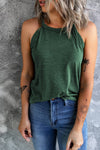 Curved Hem Grecian Tank Top - Sofia Valdelli