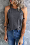 Curved Hem Grecian Tank Top - Sofia Valdelli