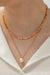 Double-Layered Freshwater Pearl Pendant Necklace - Sofia Valdelli