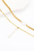 Double-Layered Freshwater Pearl Stainless Steel Necklace - Sofia Valdelli