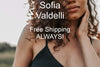 Free Shipping - Sofia Valdelli