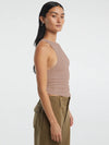 Halter Neck Ribbed Cropped Top - Sofia Valdelli