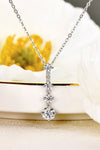 Keep You There Multi-Moissanite Pendant Necklace - Sofia Valdelli