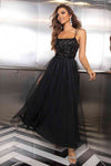 Lace-Up Backless Mesh Dress - Sofia Valdelli