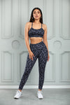 Leopard Sports Bra and Leggings Set - Sofia Valdelli