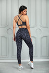 Leopard Sports Bra and Leggings Set - Sofia Valdelli