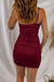 One-Shoulder Ruched Mini Dress - Sofia Valdelli