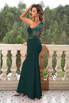 One-Shoulder Sleeveless Maxi Dress - Sofia Valdelli