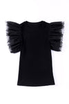 Polka Dot Flutter Sleeve Top - Sofia Valdelli