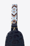Printed PU Leather Sling Bag - Sofia Valdelli