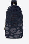 Printed PU Leather Sling Bag - Sofia Valdelli