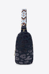 Printed PU Leather Sling Bag - Sofia Valdelli