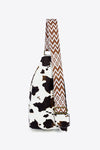 Printed PU Leather Sling Bag - Sofia Valdelli