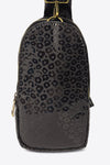 Printed PU Leather Sling Bag - Sofia Valdelli
