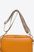 PU Leather Tassel Crossbody Bag - Sofia Valdelli