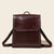 Retro Cover Type Oil Wax Leather Backpack - Backpacks - Sofia Valdelli