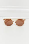 Round Full Rim Polycarbonate Frame Sunglasses - Sofia Valdelli