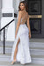 Sequin Backless Split Maxi Dress - Sofia Valdelli