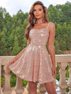 Sequin Tie Back Cami Dress - Sofia Valdelli