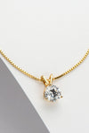 Show Off 1 Carat Moissanite Pendant Necklace - Sofia Valdelli