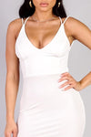 Showstopper, Sexy Crossover Strap Dress - Sofia Valdelli