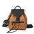 Simple Crocodile Backpack With Drawstring Buckle - Backpacks - Sofia Valdelli
