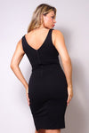 Sleeveless Mermaid Front With Slit Dress - Sofia Valdelli