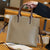 Solid Large Capacity Zipper Tote Bag - Totes - Sofia Valdelli