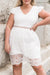 White Plus Size Twirl You Around Dress - Midi Dresses - Sofia Valdelli