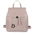 Zipper Cover Type Backpack With D-Shaped Ring - Backpacks - Sofia Valdelli
